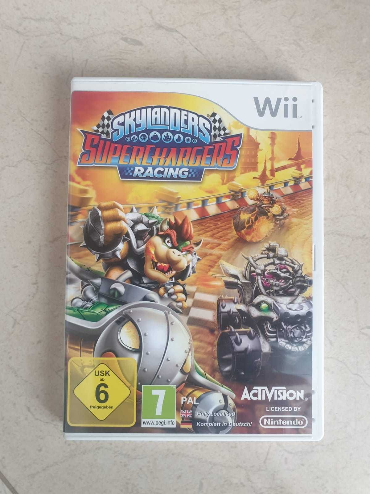 Skylander Superchargers Racing: kit completo (8 figuras e 8 veículos)