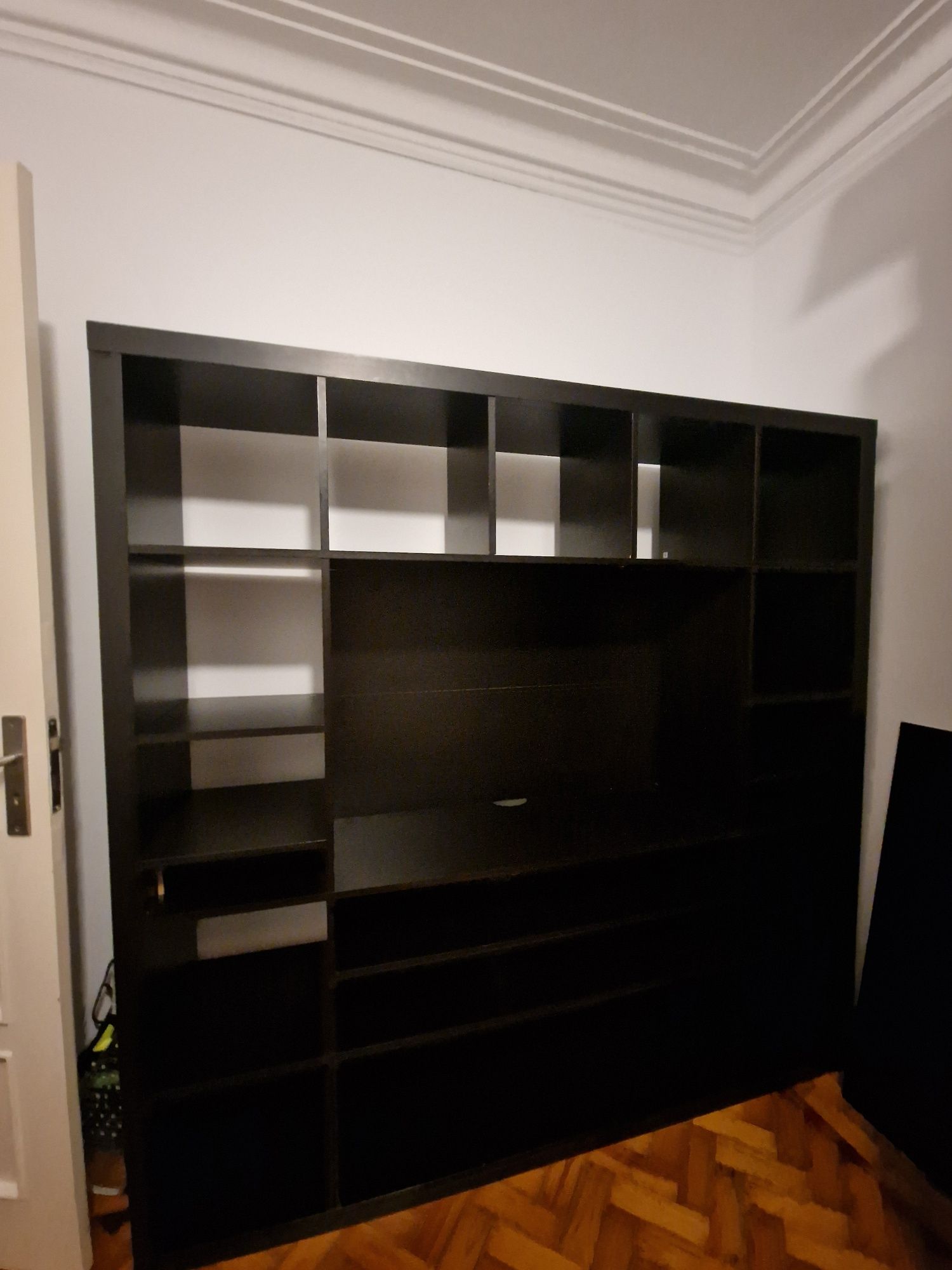 Móvel TV kallax IKEA preta