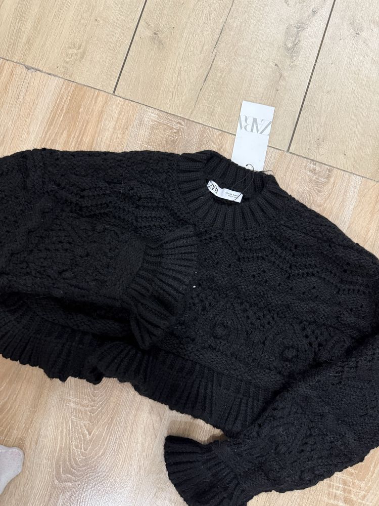 Sweter sweterek crop top