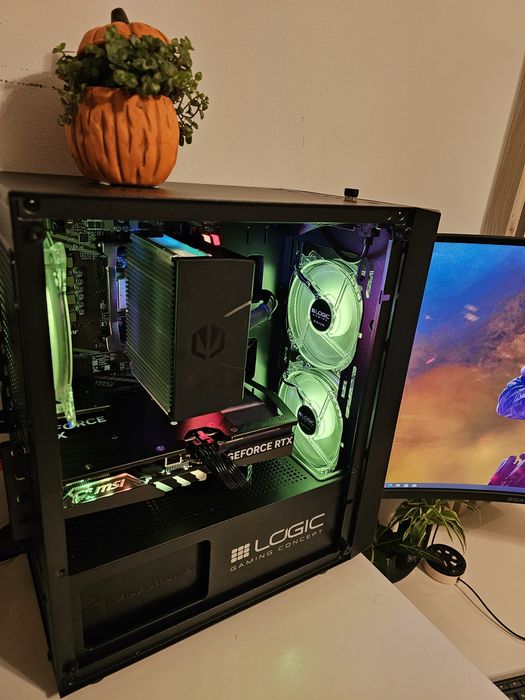 Komputer gamingowy Rtx 4060ti,32gb ram, Ryzen 5 5600,1tb ssd m2