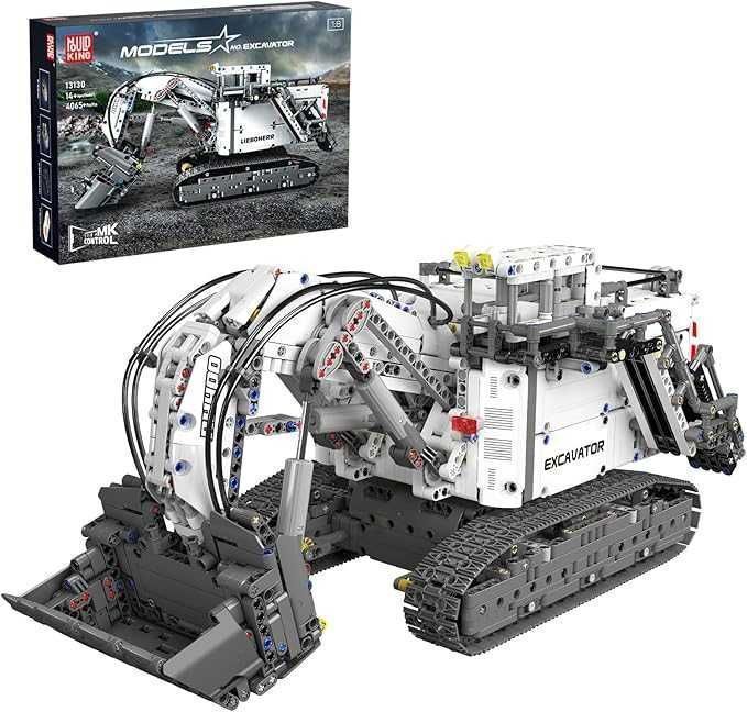 Klocki Mould King Technic 13130 ​​Koparka Zdalnie Sterowana LIEBOHERR