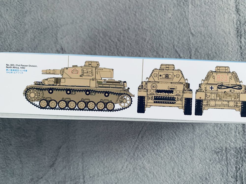 Czołg Panzer IV German Tank model Tamiya 25208