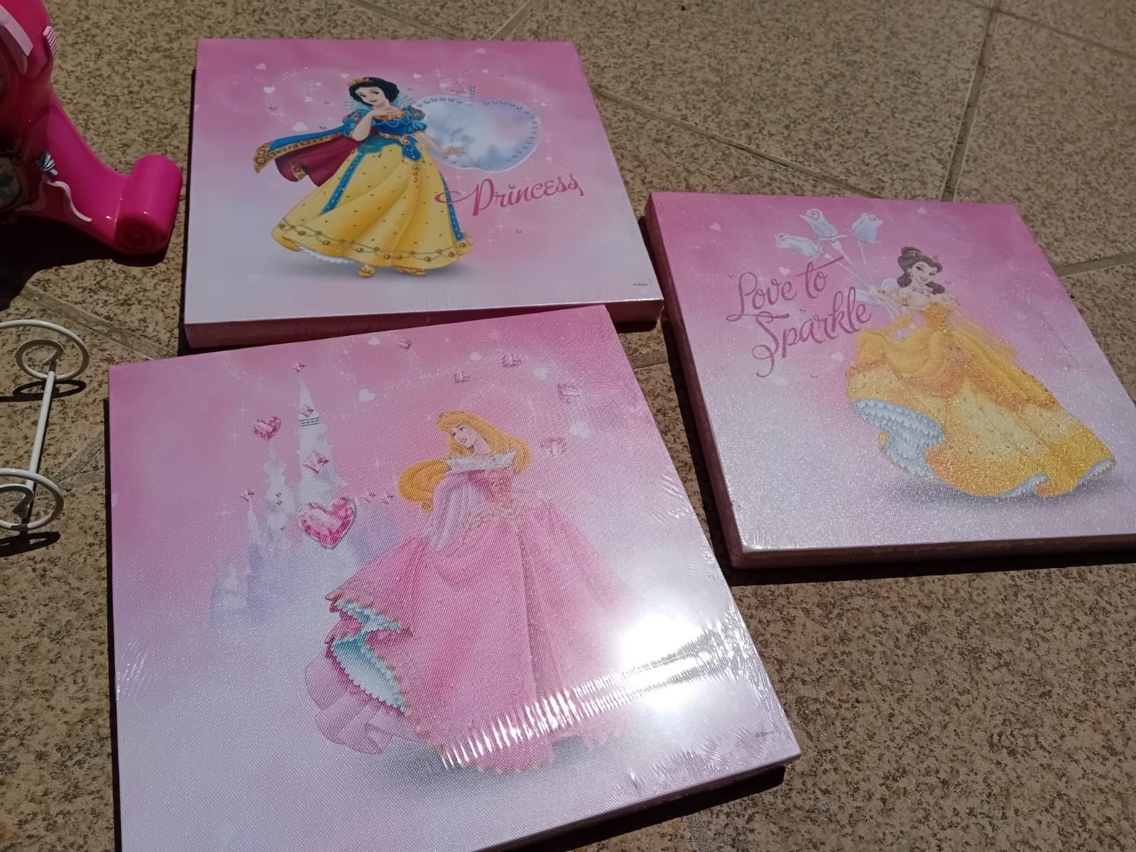 Conjunto decoração aniversário Princesas