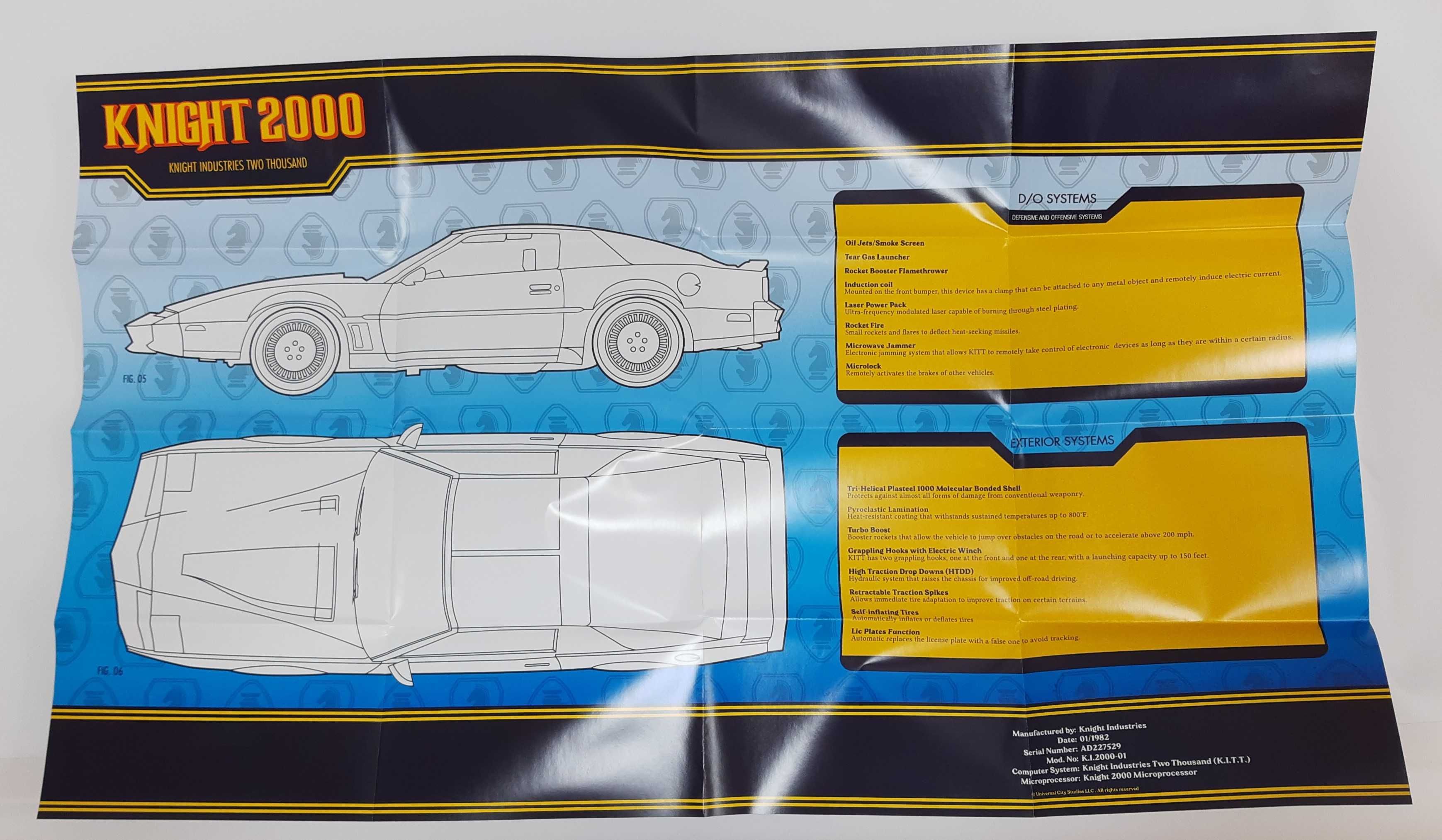 Knight Rider Gift Box F.L.A.G Agent Kit. Film Nieustraszony [M]