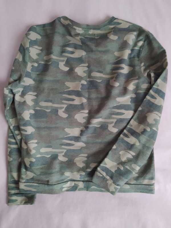 2×bluzka damska w moro Cropp Atmosphere r. S/M bluza