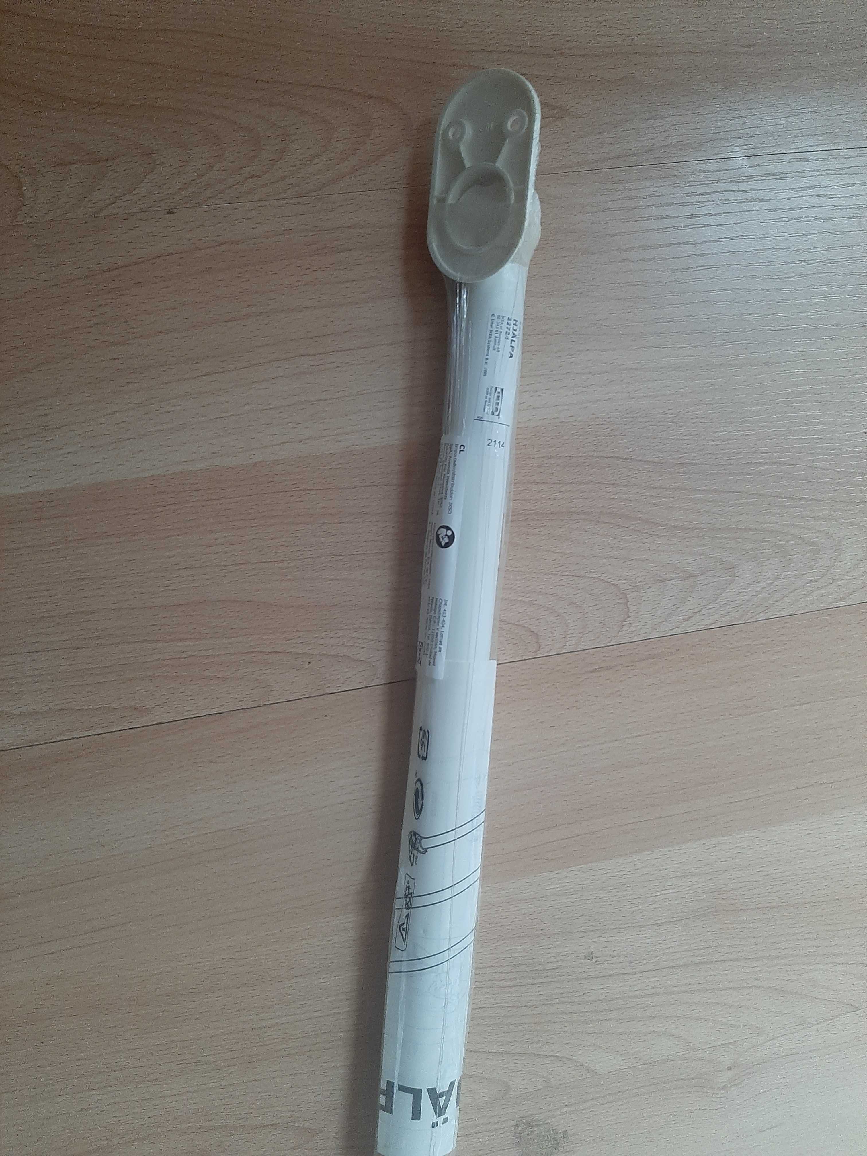 IKEA HJALPA Drążek do szafy, biały 56,5 cm