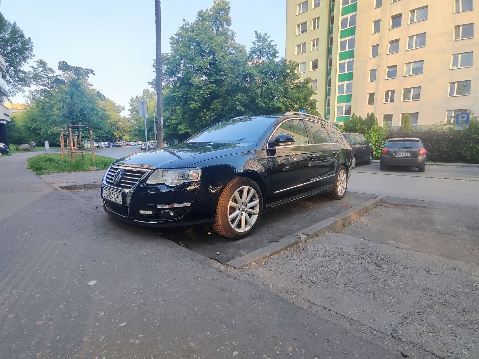 Passat b6 kombi 3.2 vr6 dsg highline 4x4 łopatki