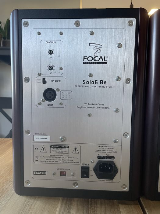 Monitores Focal Solo6 Be – Par | Ótimo Estado | Com Caixa Original