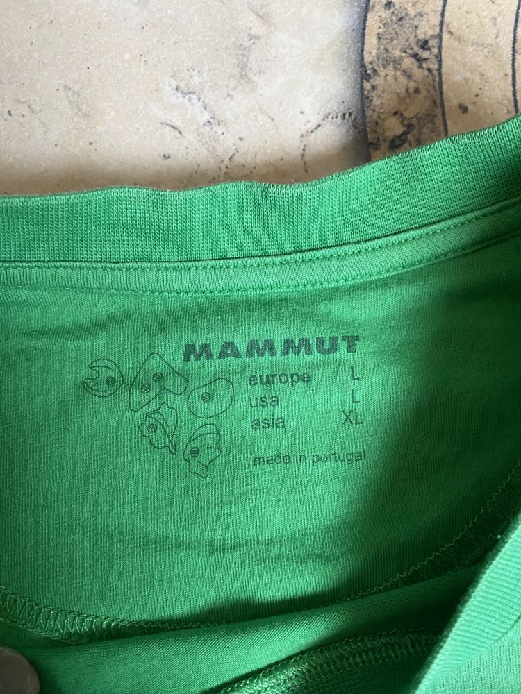 Мужская футболка MAMMUT dedicated to big Walls