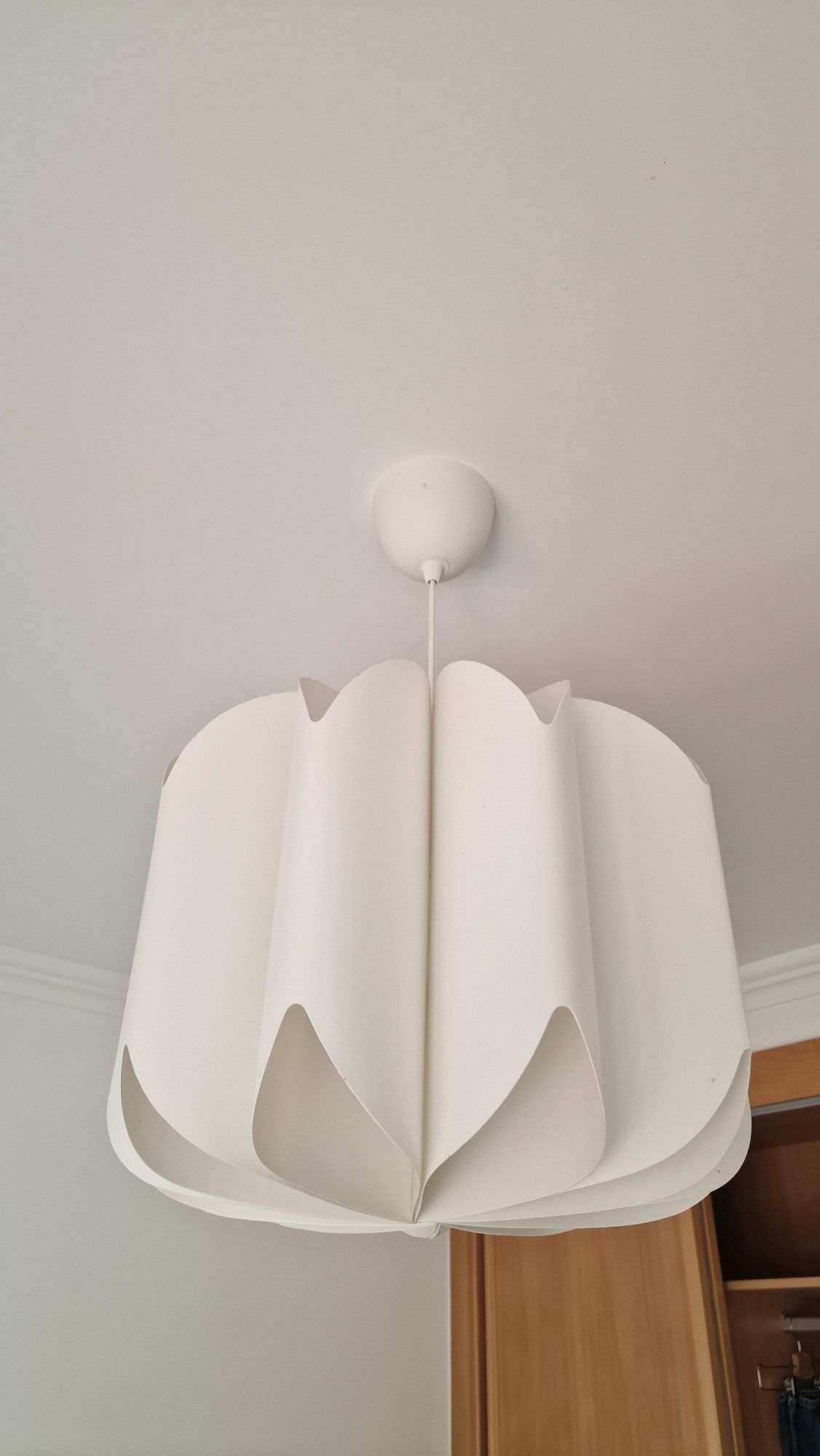 Candeeiro tecto ikea branco