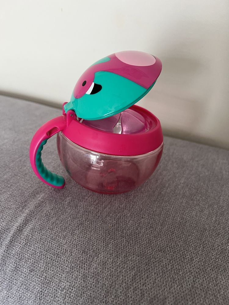 Skip Hop kubek niewysypek Rozowy Flaming