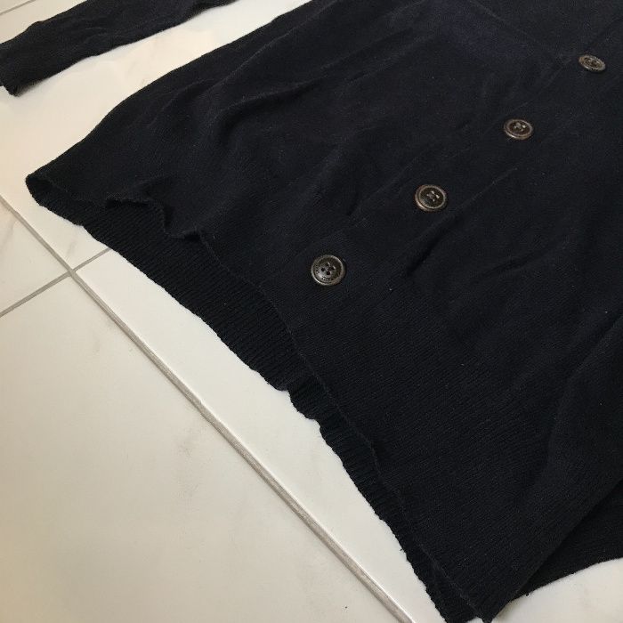 Kardigan sweter swetr granatowy na guziki AMERICAN EAGLE rozmiar S