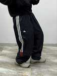 Широкі вінтажні Adidas нейлонові штани Trackpants rap адидас штаны