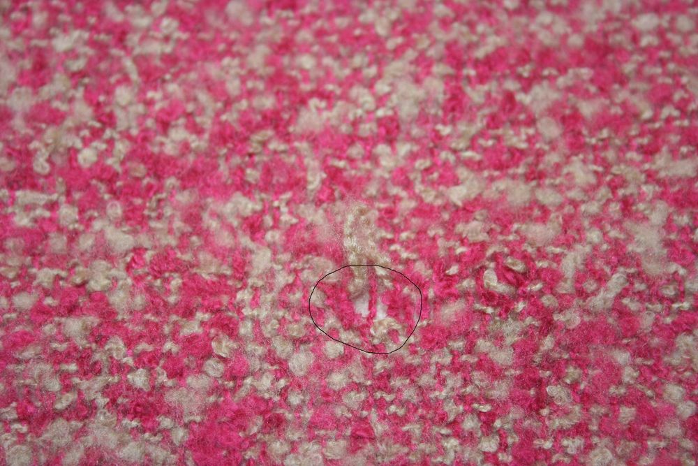 Écharpe de lã e algodão