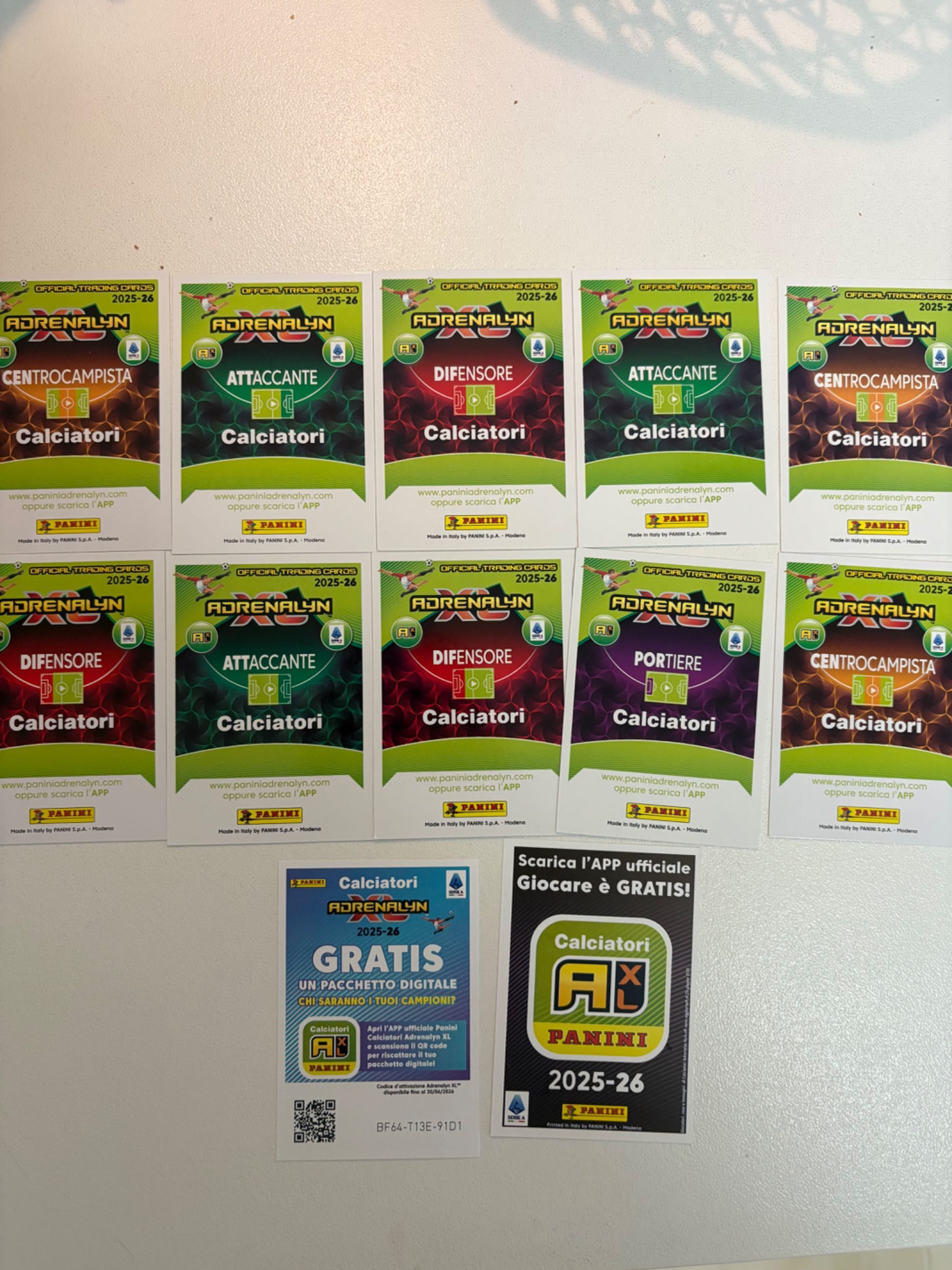 Calciatori Adrenalyn XL 25/26 Panini