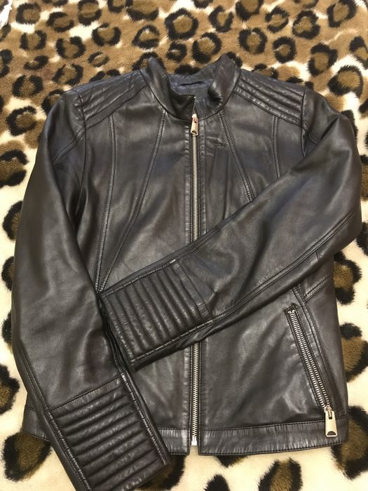 Кожаная куртка лёгкая(мото)Щкіряна куртка байкерська легка