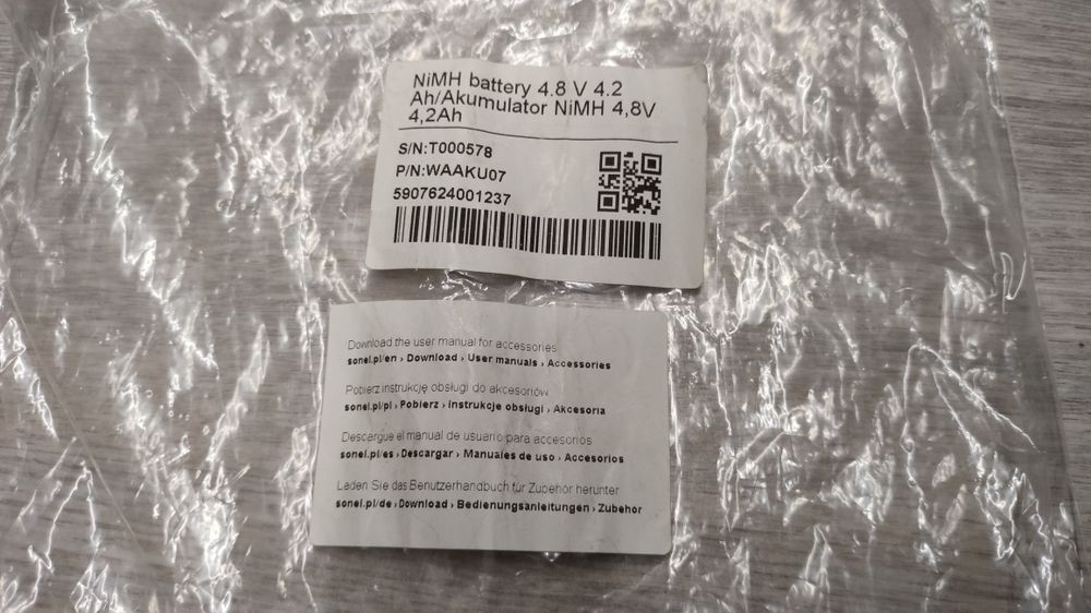 Sonel WAPOJ1 pojemnik na baterie, akumulatory i ładowarka