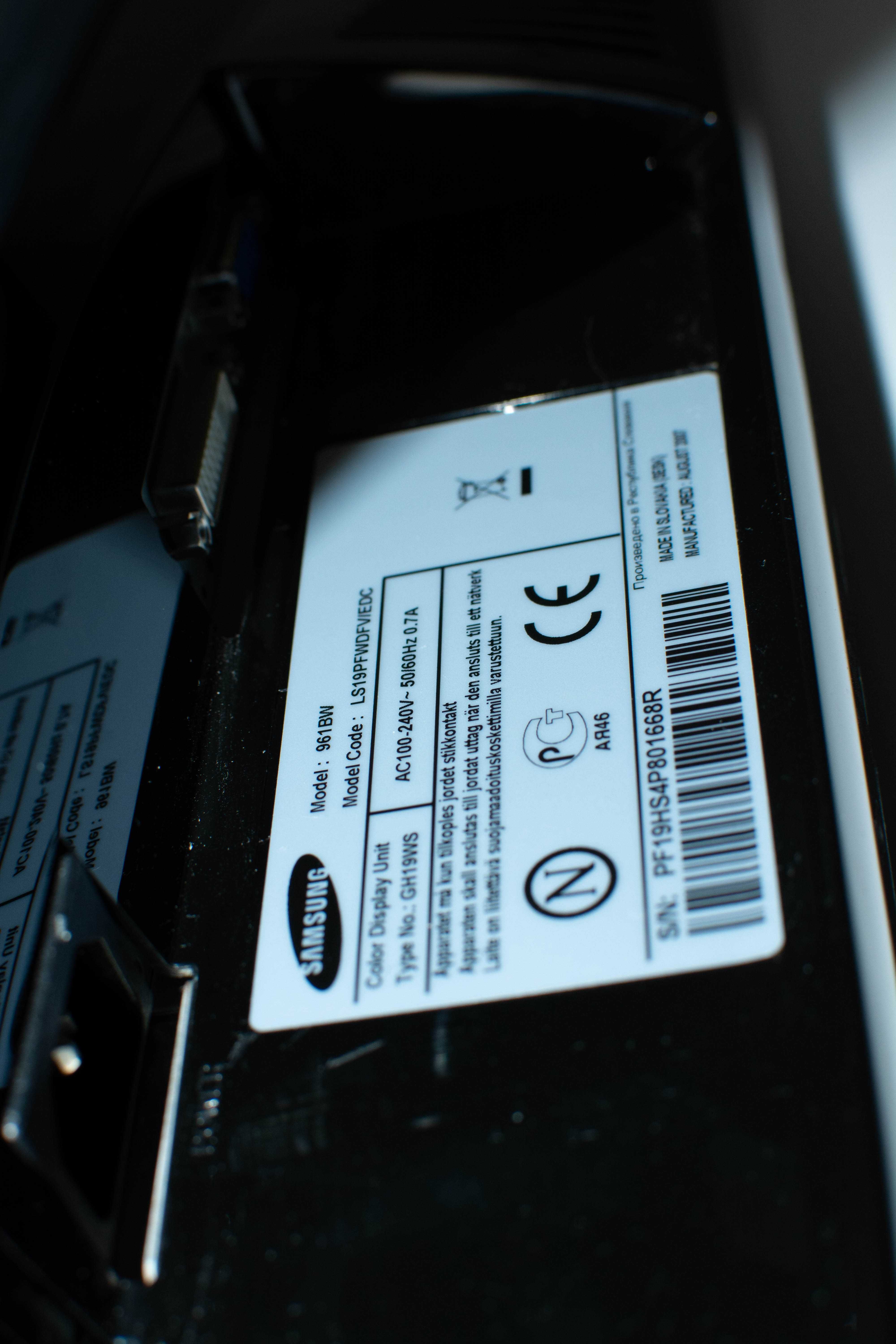 Монітор Samsung 961 BW