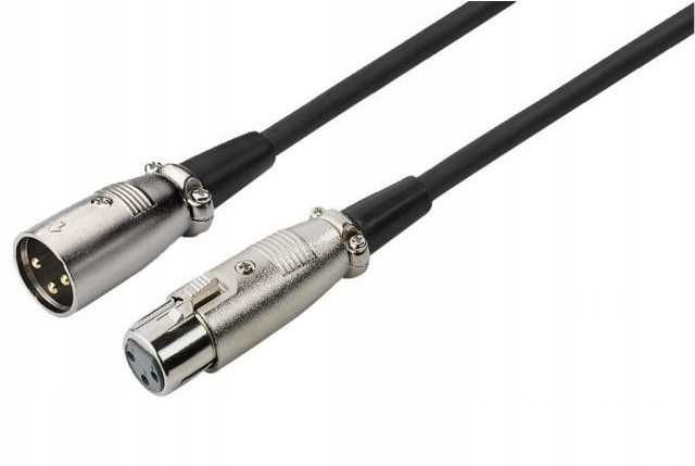 Kabel XLR MEC-1500SW Estradowy Audio Mikrofon 15m * Video-Play