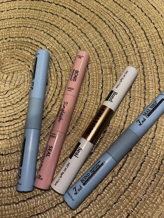 Вії (ресницы ) для самостійного нарощення, пучкові вії, клей для вій