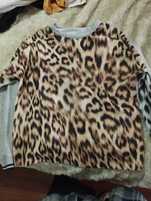 Camisola leopardo Zara