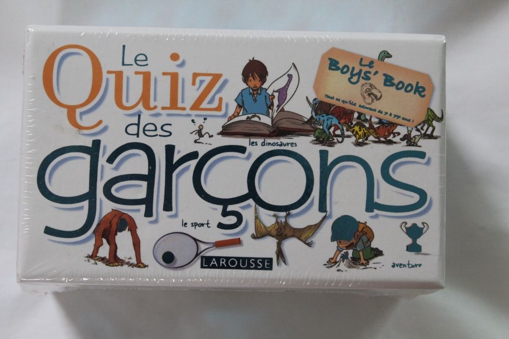 Gra w języku francuskim Quiz des garcons