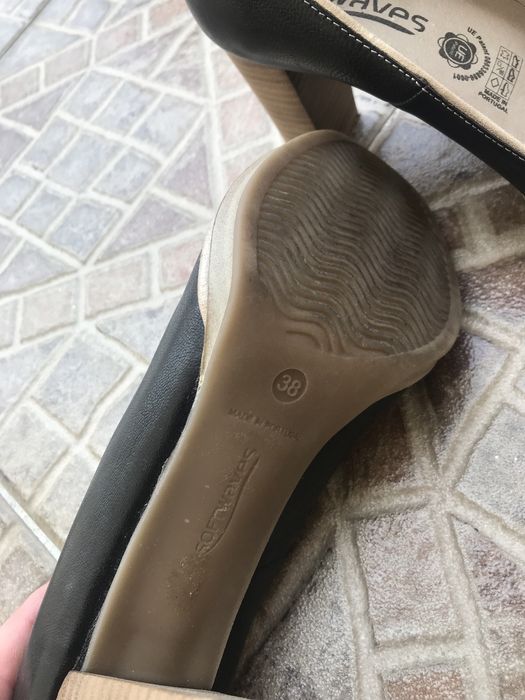 Sapato em pele da Softwaves