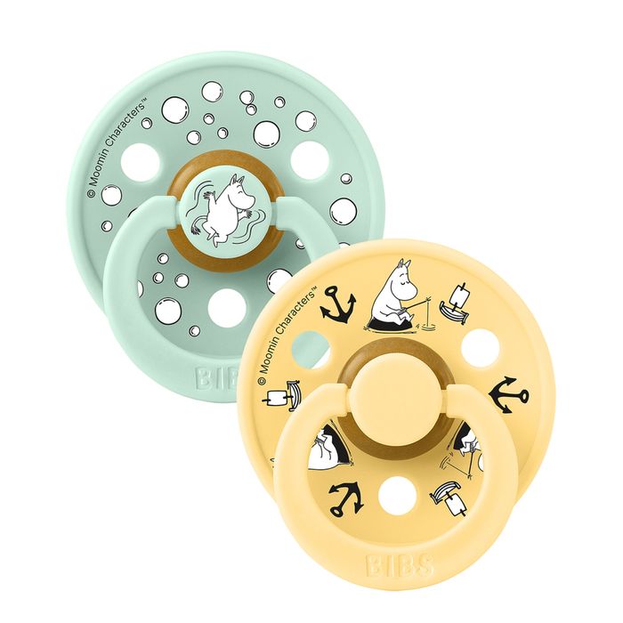 Пустушки bibs та moomin, колекційні , набір пустушок bibs