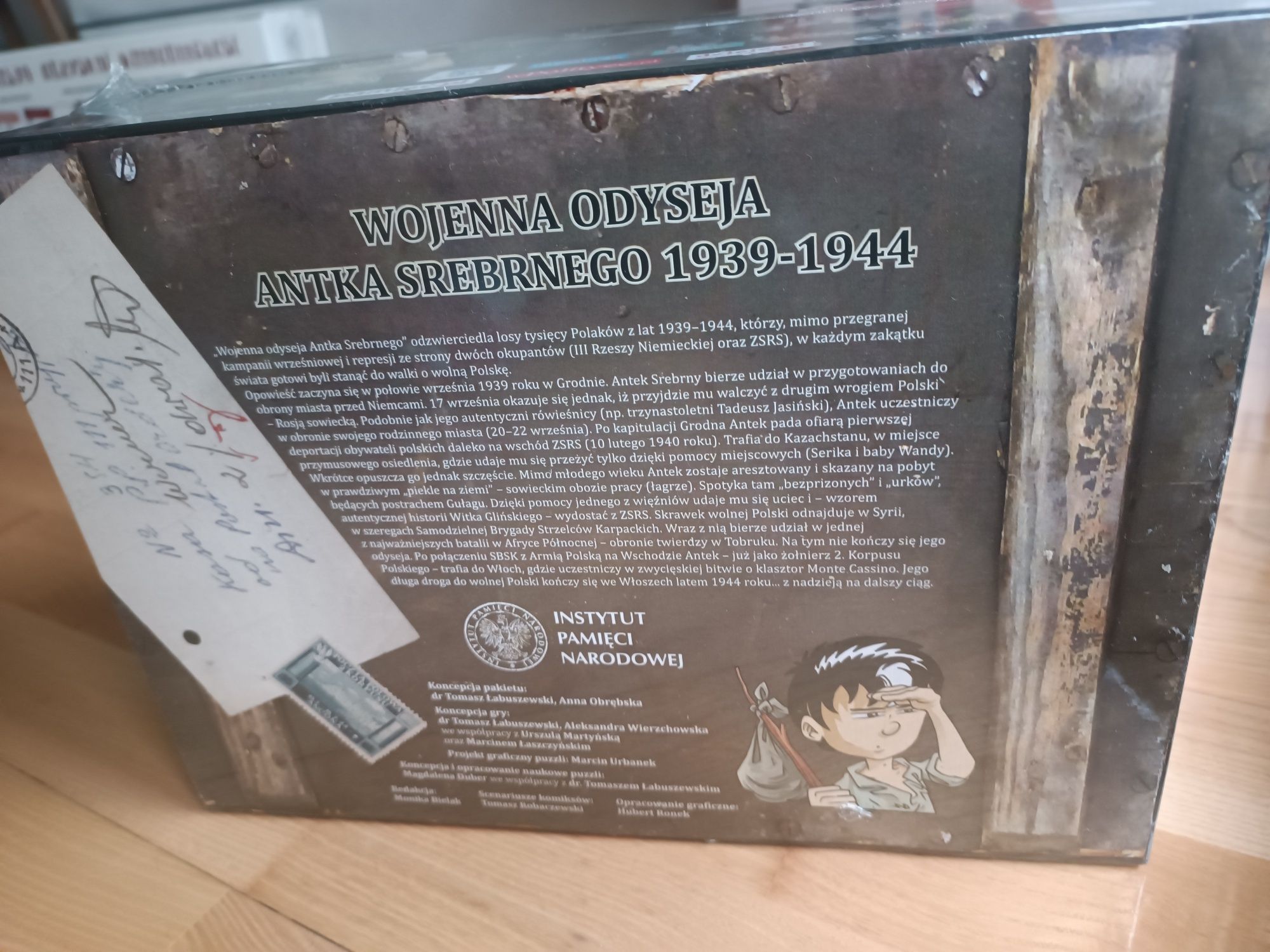 Gra Wojenna odyseja Antka Srebrnego, wyd IPN