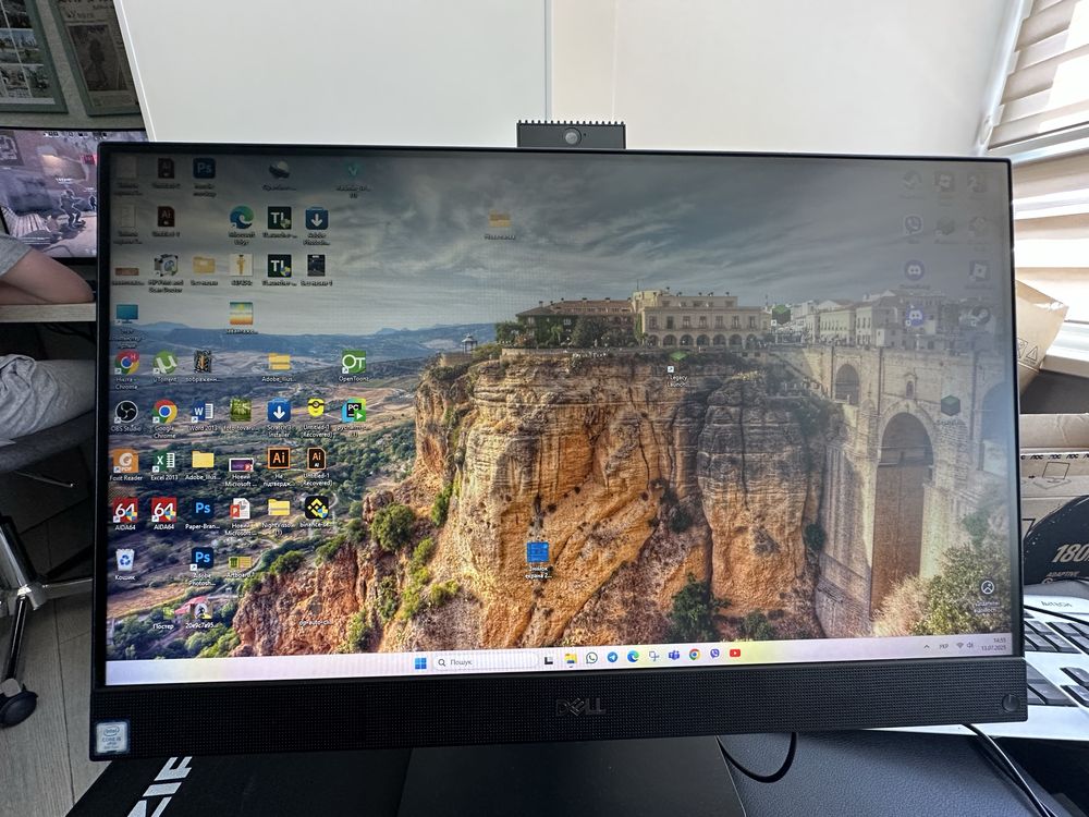 Моноблок Dell 7460 AIO 24" IPS Core i5/8GB/SSD 512 GB/WIFI/bluetooth