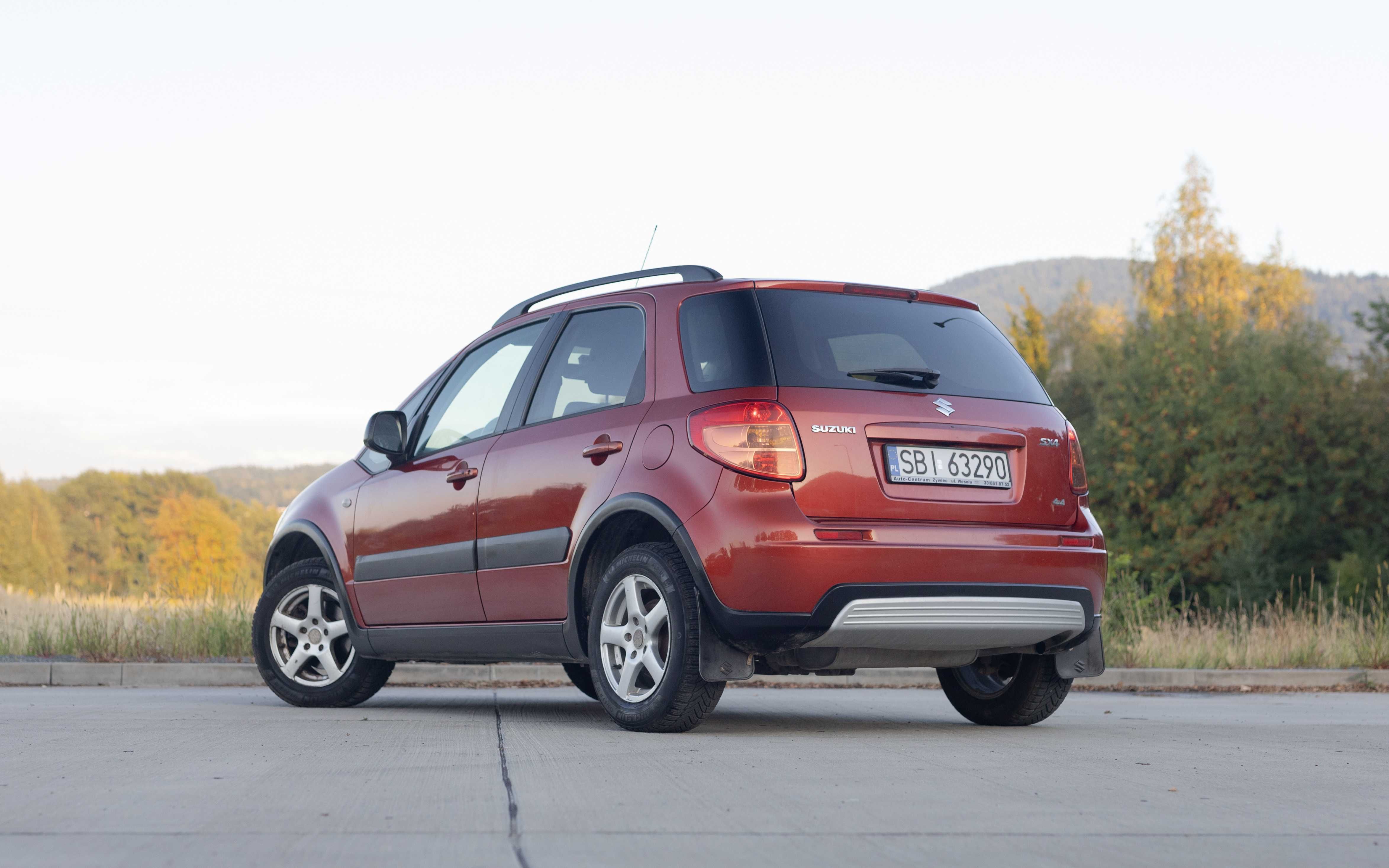 Suzuki SX4 1.6i 4x4/ 120 T km/ Navi/ KeyLess/ Bez rdzy / Klima