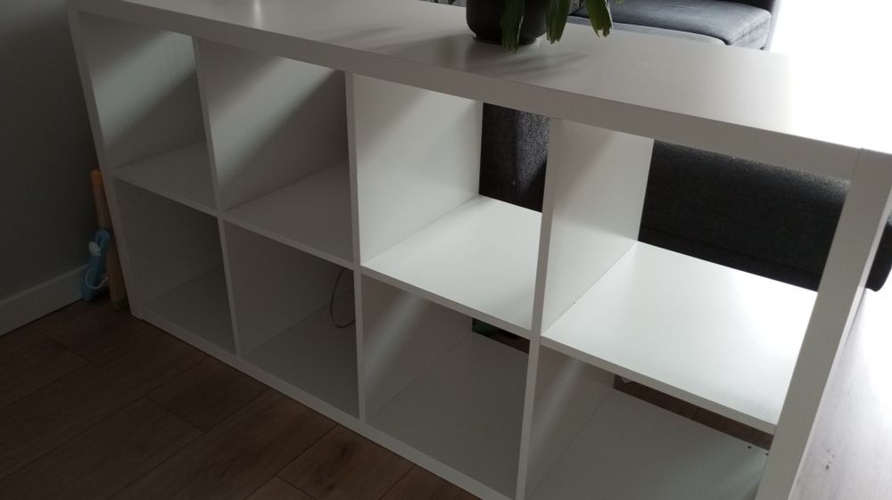 Ikea KALLAX Regał biały 77x147cm