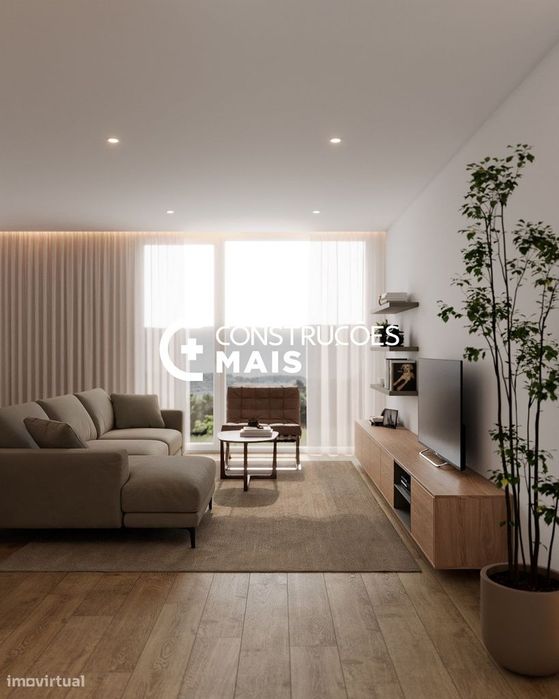 Apartamento T2 NOVO com terraço.
