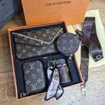 Torebka damska 3w1 zestaw prezentowy Louis Vuitton LV