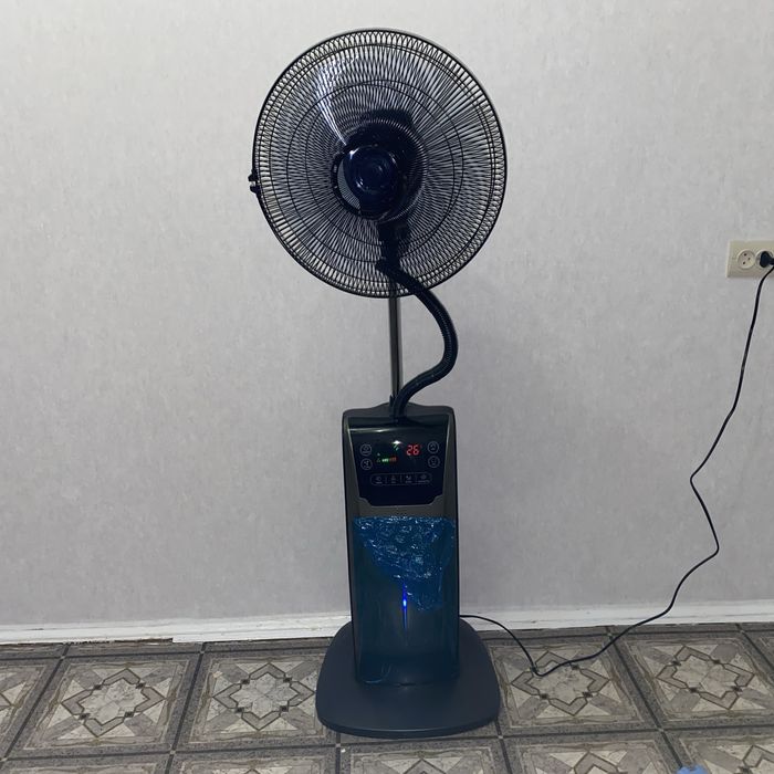 Вентилятор домашний с увлажнением воздуха