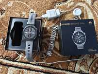 Huawei watch gt 3 pro 46mm Gray leather strap
