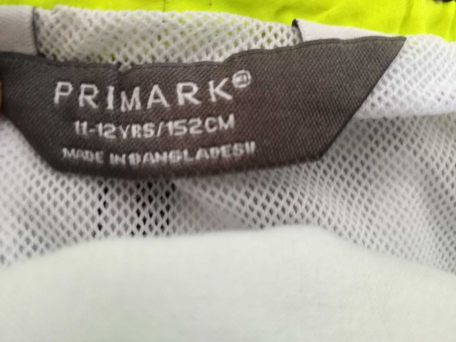 Calções Padrão Quadriculado Primark 11-12 Years Old