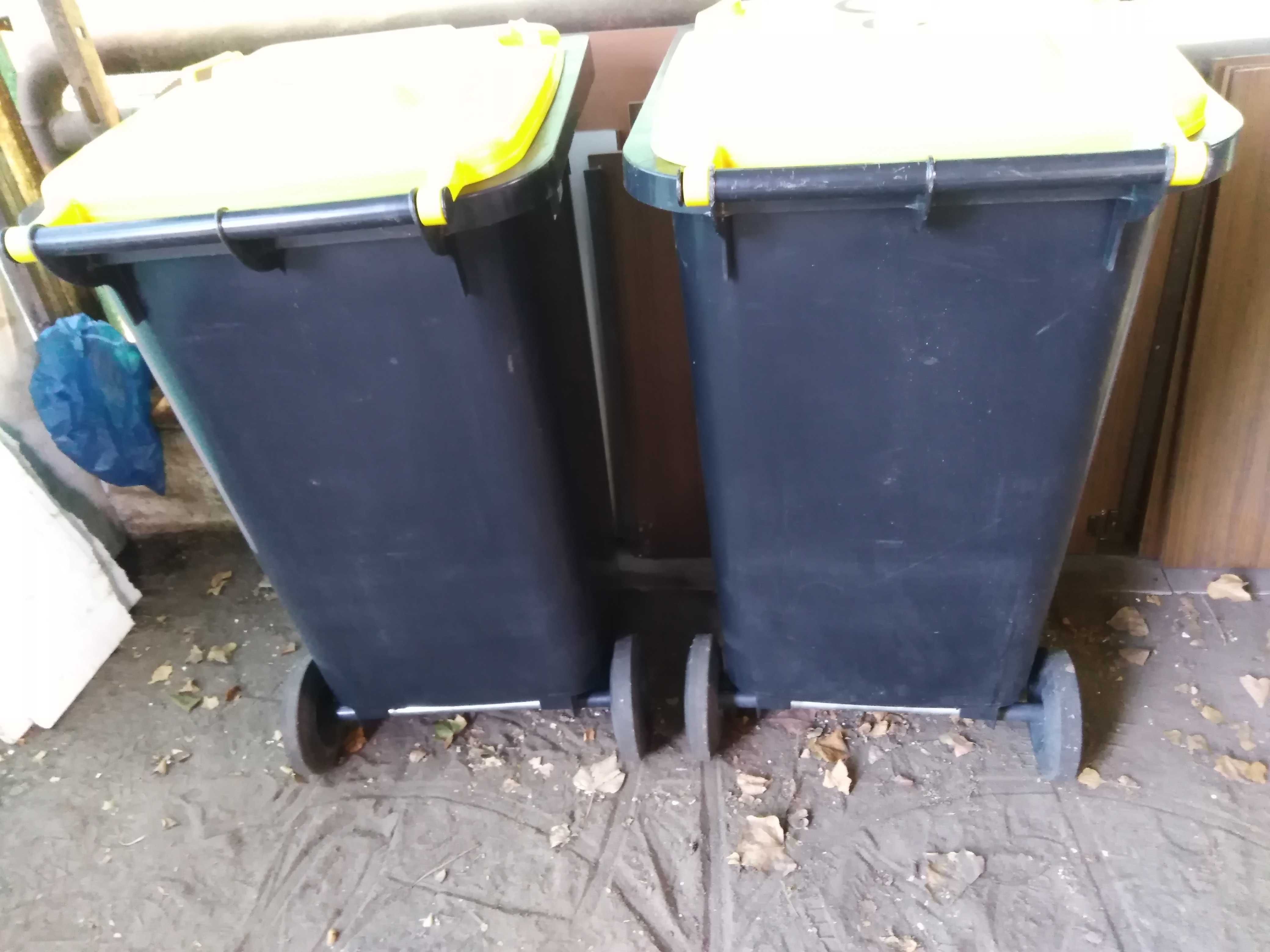 Kubeł pojemnik na odpady komunalne / śmieci 240 litrów