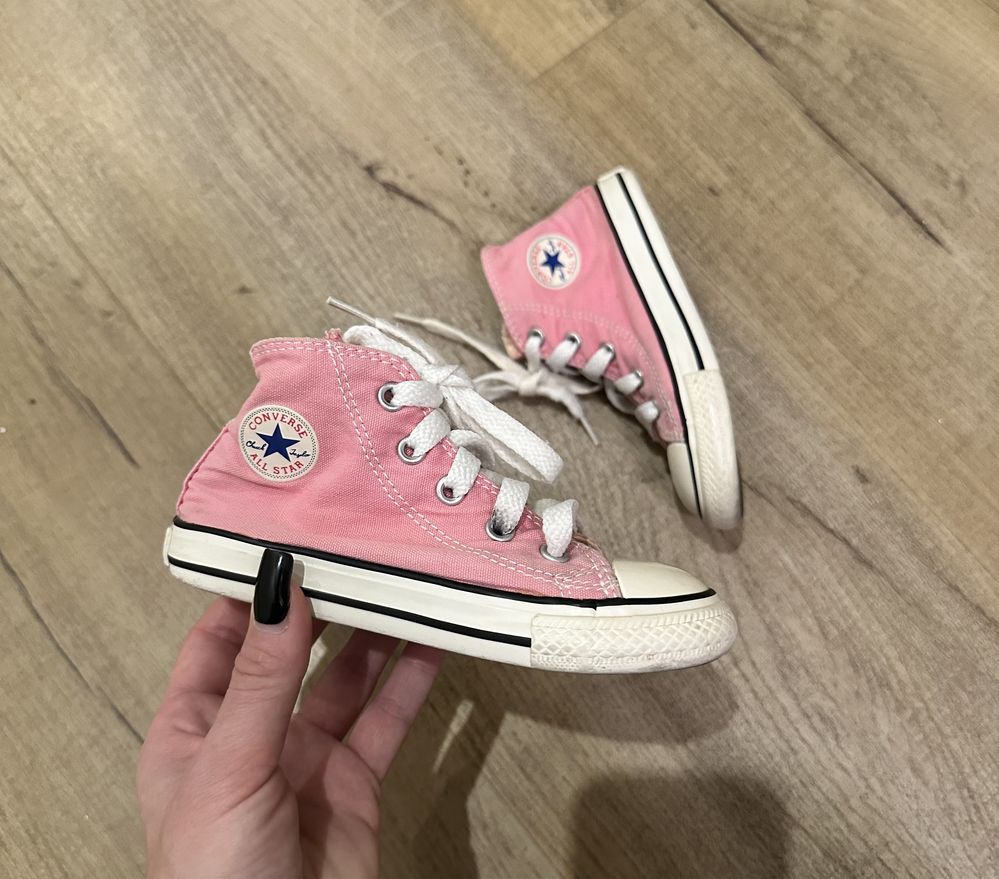 Converse all star 24 rozowe dlugie