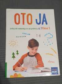 Oto ja część 1 klasa 3 podręcznik matematyczno-przyrodniczy mac edukac