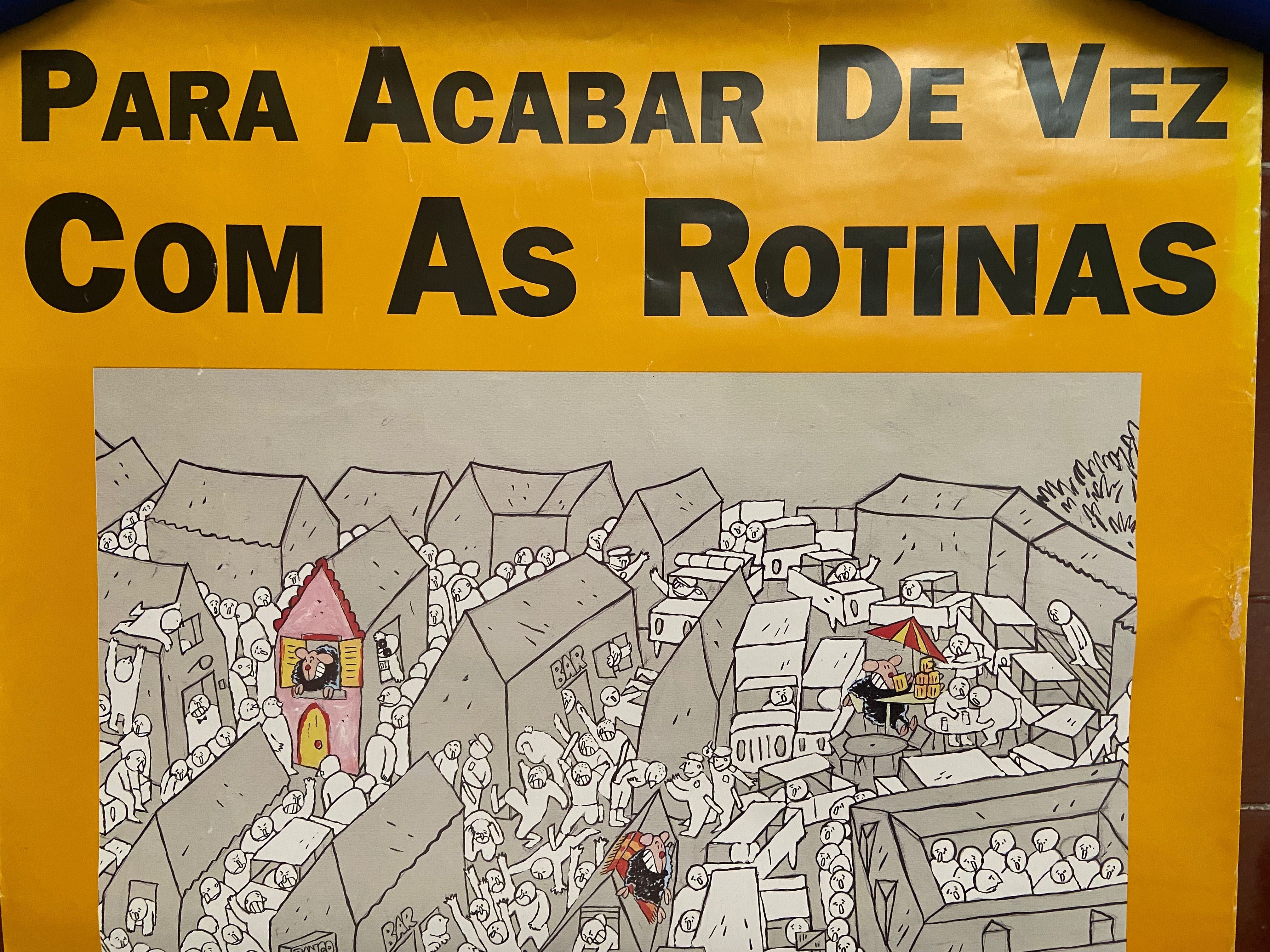 Poster antigo Vota PSR