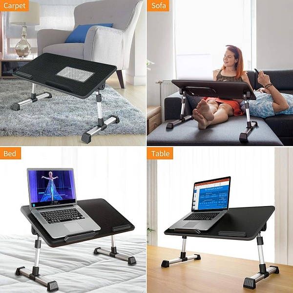 Столик подставка для ноутбука с кулером Laptop table A8,