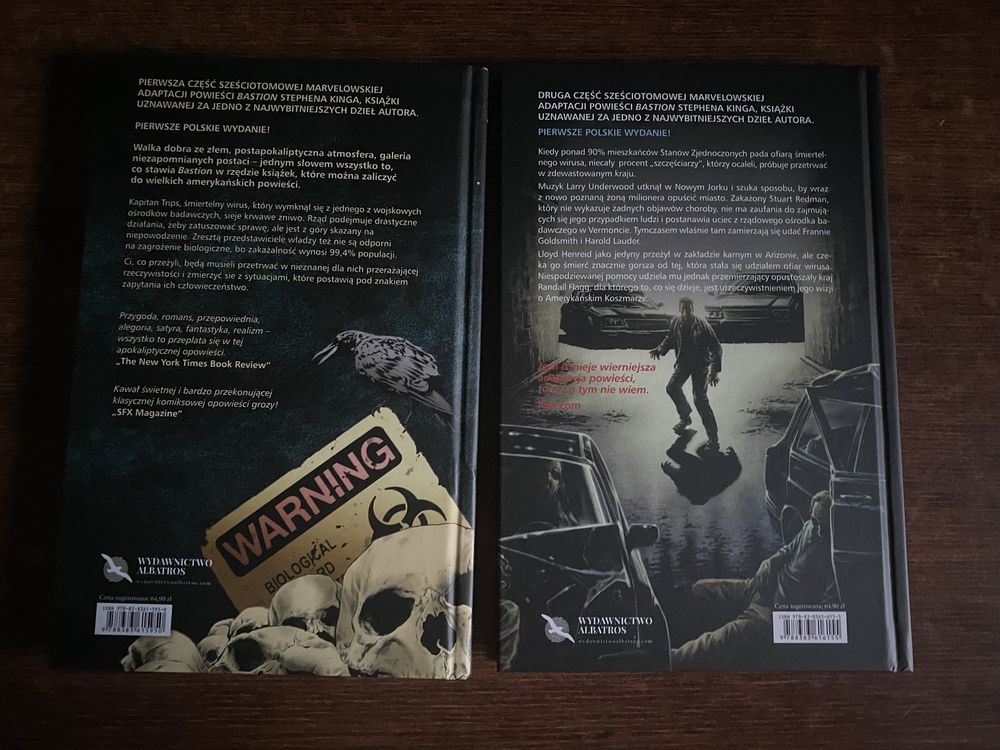 Komiks Bastion tomy 1 i 2 Stephen King
