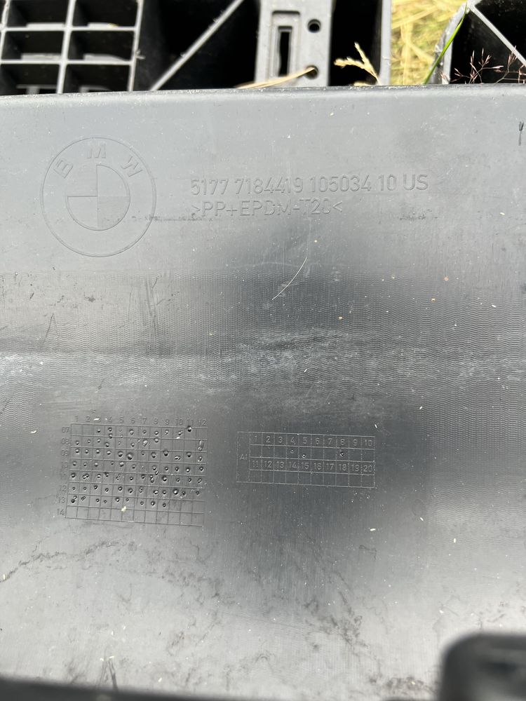 Nakładki progowe progi BMW X6 E71 komplet