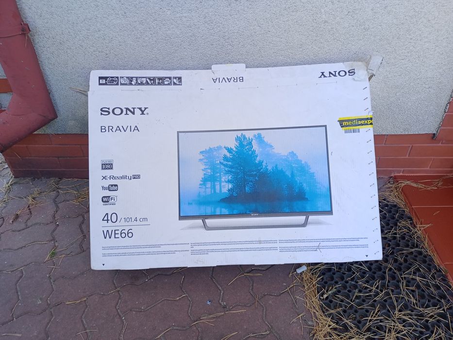 Karton po Telewizorze 40 cali Sony Bravia WE66 101x16x63