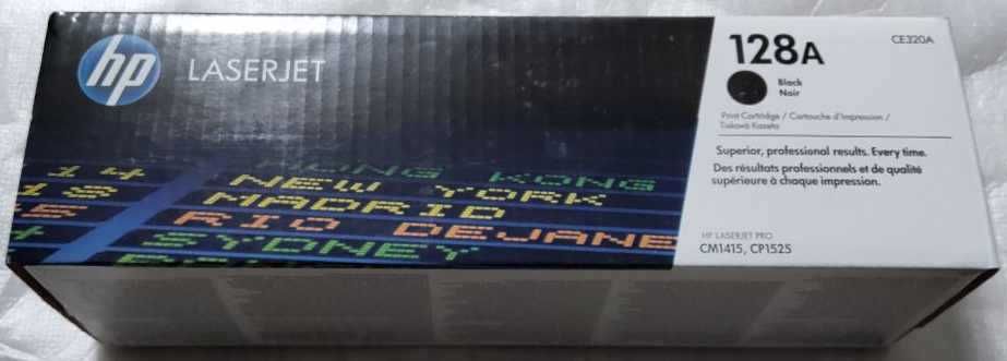 Продам новые картриджи HP 128A CE320A, CE321A, CE322A, CE323A