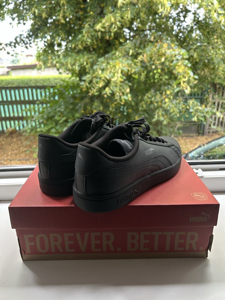 PUMA Smash v2 L Męskie Sneakersy BUTY SPORTOWE czarne r. 40