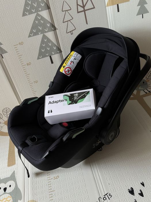 Автолюлька anex avionaut cosmo black + адаптер автокресло анекс