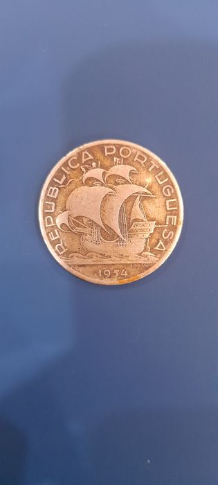Moeda de 10 escudos 1954