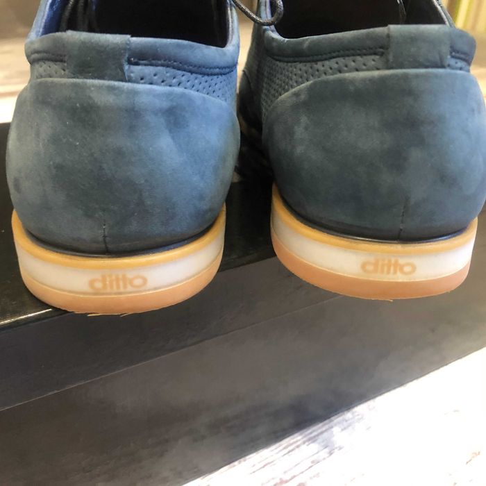 Мужские мокасины, туфли Ditto нат. замш размер 39-40 Оригинал Новые